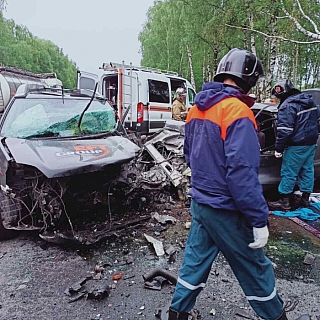 Страшная авария с 4 погибшими произошла на борской трассе 3