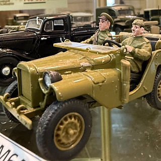 В Борском Краеведческом музее можно посетить выставку моделей техники времен ВОВ 3