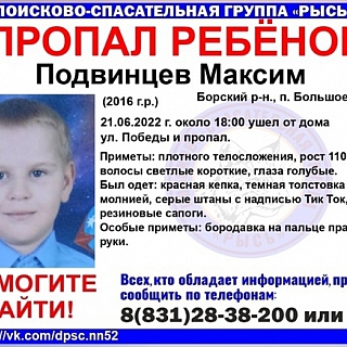 На Бору ищут 5-летнего мальчика 6