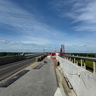 Ровно два года назад начался ремонт Борского моста 1