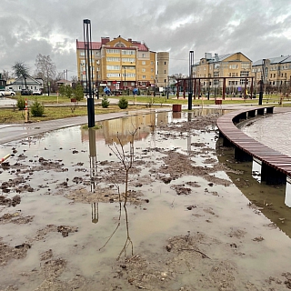 Кажется Мухинское озеро вышло из берегов 2