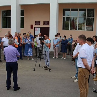 Жители Октябрьского обсудили благоустройство сквера 2