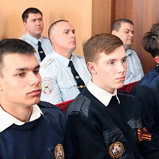 В борском отделе полиции состоялось праздничное мероприятие 7