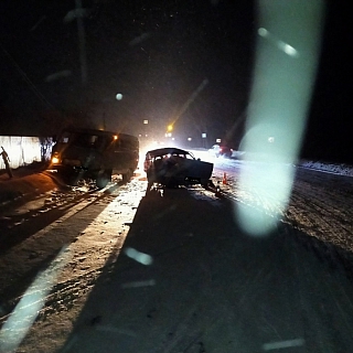 Парень без прав попал в ДТП на борской дороге 1