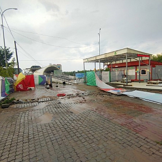 Настоящее стихийное бедствие обрушилось на Бор 8