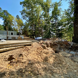 Душа Бора распилена и залита бетоном 4