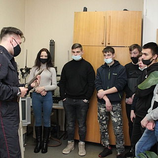 Борские студенты познакомились с работой в полиции 1