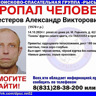 Пропал человек 1