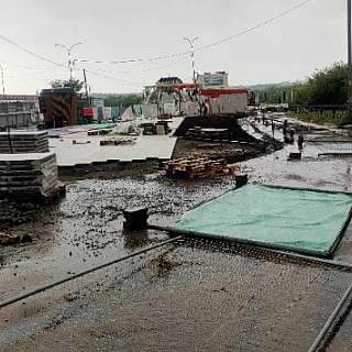 Настоящее стихийное бедствие обрушилось на Бор 10