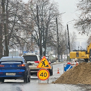На Бору затруднено движение 3