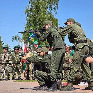 Борские пограничники собрались на праздник 2