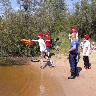 Борские спасатели учили уму разуму подростков 2