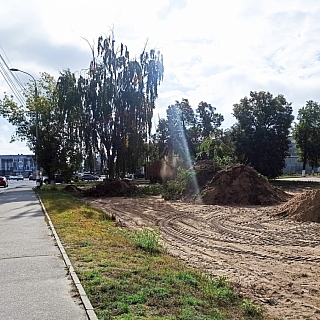 Новая парковка появится в центре Бора 2