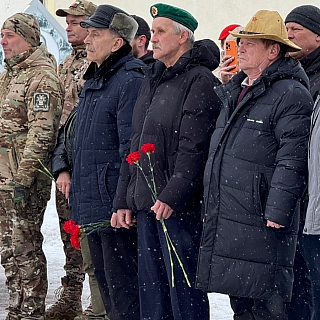 На Бору прошёл митинг, посвящённый 37-й годовщине вывода ограниченного контингента Советских войск из Афганистана 1