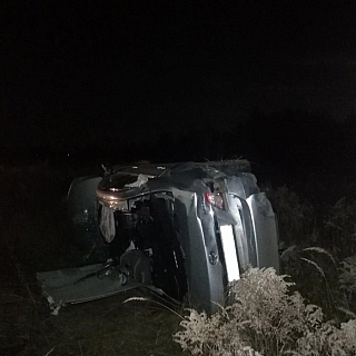 Как "летают" пьяные борские водители 1