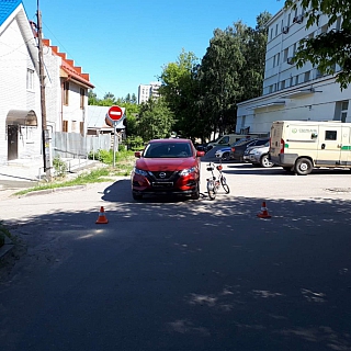 Несовершеннолетние дети стали участниками ДТП на Бору 2