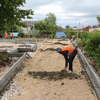 Благоустройство в п.Октябрьский планируют завершить к Дню города 2