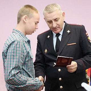 На Бору состоялось торжественное вручение паспортов 7