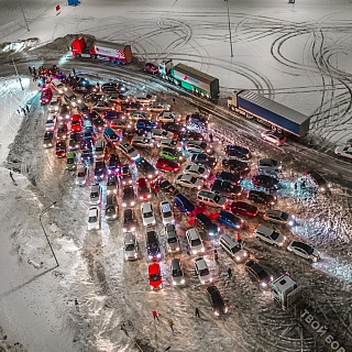 Самый массовый автофлешмоб прошёл на Бору 5