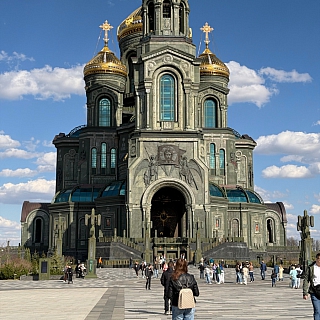 Борчане побывали в Главном храме Вооружённых сил Российской Федерации 1