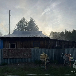 Смертельный пожар в посёлке Керженец 1