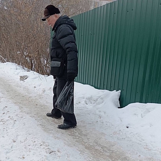 Жалоба на борский тротуар 4