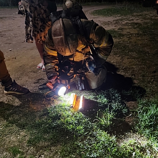 В пожаре на Бору выгорела квартира 2