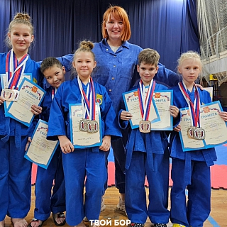 Борчане привезли медали из Москвы 2