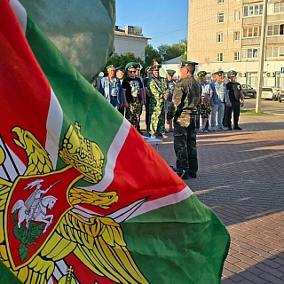 Борские пограничники проведи боевой расчет 5