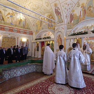 Известные борчане посетили храм и получили подарки от митрополита 1