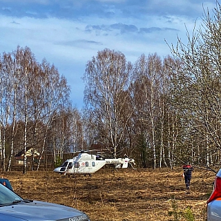 В деревне Коринка прошли учения спасателей 3