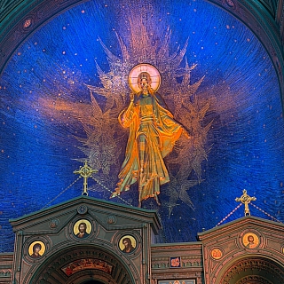 Борчане побывали в Главном храме Вооружённых сил Российской Федерации 5