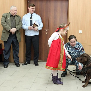 Борские полицейские принимали в гости дошколят 12