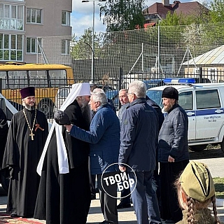 На Бору побывал Митрополит Нижегородский 8