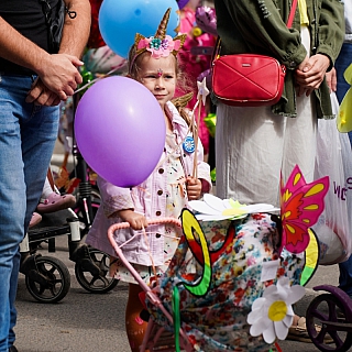 На Бору, по главной улице города, прошёл праздничный парад колясок 1