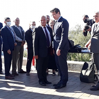 Борскому округу был вручен газоанализатор воздуха 3