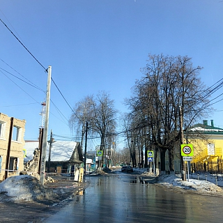 Очередной снос дома для организации парковки в центре Бора 4