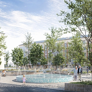 Борчанам вновь предложили высказаться по поводу благоустройства улицы Ленина 9