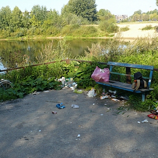 Первая акция долгосрочного проекта "оБЕРЕГАй!" прошла в этом году на  реке Везлома 4