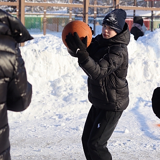 Мороз не напугал борчан 3