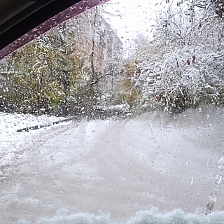 На Бору случился снежный коллапс 4