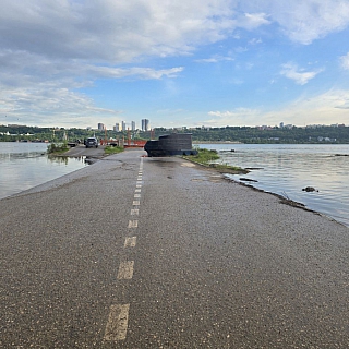 Уровень воды в Волге поднялся 5