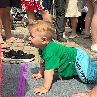 На Бору прошёл пробег ходунков, ползунков и бегунков 6