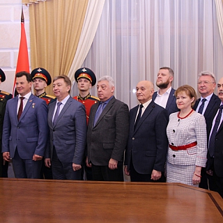 20 борских школьников приняли участие в Новогоднем юнармейском представлении в Москве 3