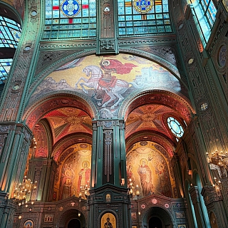 Борчане побывали в Главном храме Вооружённых сил Российской Федерации 6