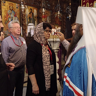 Борские паломники вместе с главой города на Святой земле 1