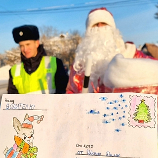 На Бору прошёл ряд профилактических акций под названием "Полицейский Дед Мороз" 1