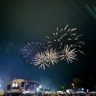 Салют в День города и День строителя 3