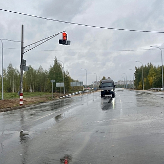 Новая объездная дорога под канатной дорогой открыта 2