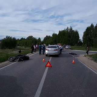 ДТП 24 мая в мкр. Боталово 1